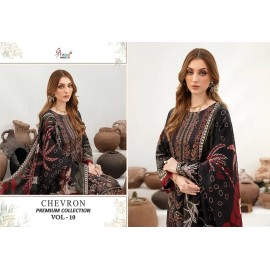 CHEVRON PREMIUM COLLECTION VOL 10 SHREE  (Chiffon Dupatta)