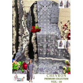 CHEVRON PREMIUM COLLECTION VOL 10 SHREE  (Chiffon Dupatta)