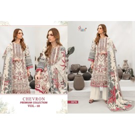 CHEVRON PREMIUM COLLECTION VOL 10 SHREE  (Chiffon Dupatta)
