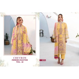 CHEVRON PREMIUM COLLECTION VOL 10 SHREE  (Chiffon Dupatta)
