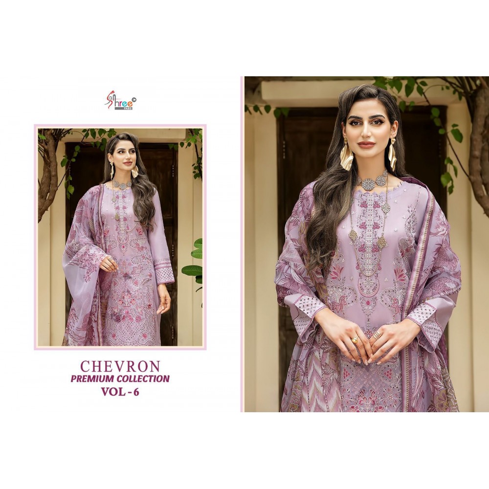 CHEVRON PREMIUM COLLECTION VOL 6 SHREE  (Cotton Dupatta)