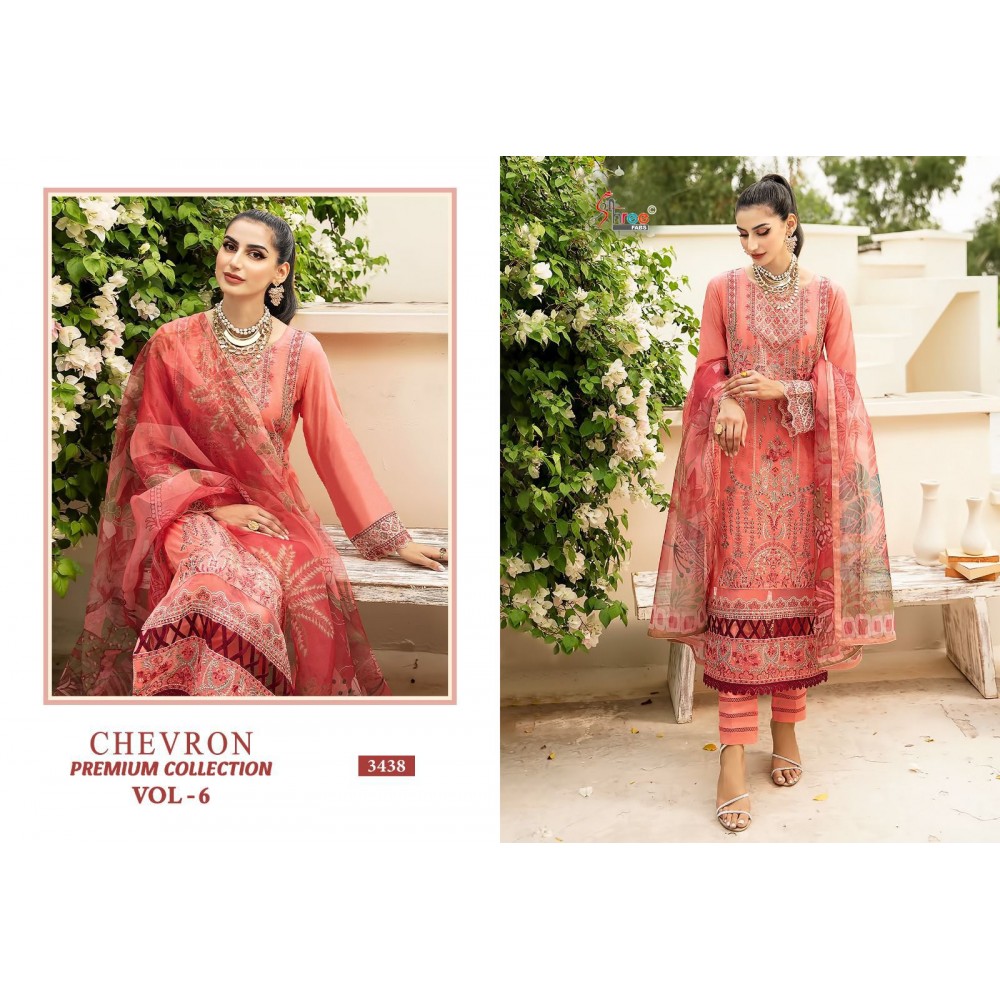 CHEVRON PREMIUM COLLECTION VOL 6 SHREE  (Cotton Dupatta)