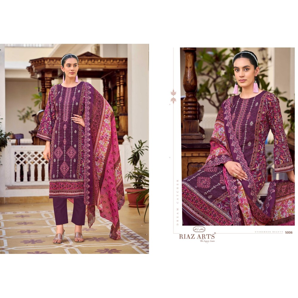 CHEVRON RIAZ ARTS  (Cotton Dupatta)