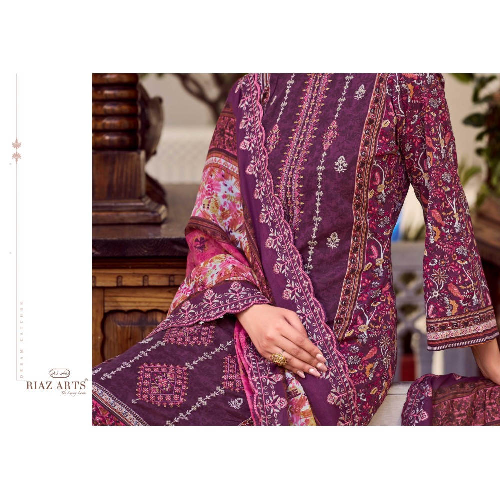 CHEVRON RIAZ ARTS  (Cotton Dupatta)