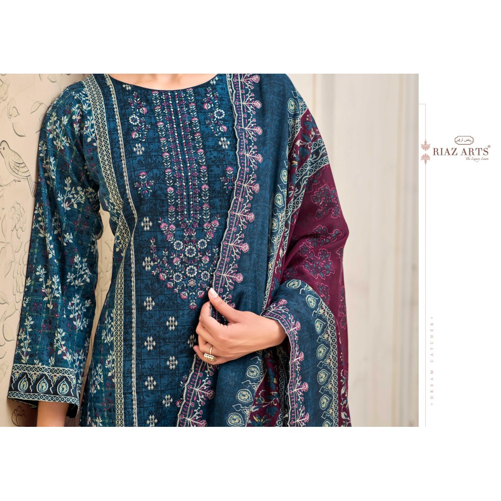 CHEVRON RIAZ ARTS  (Cotton Dupatta)