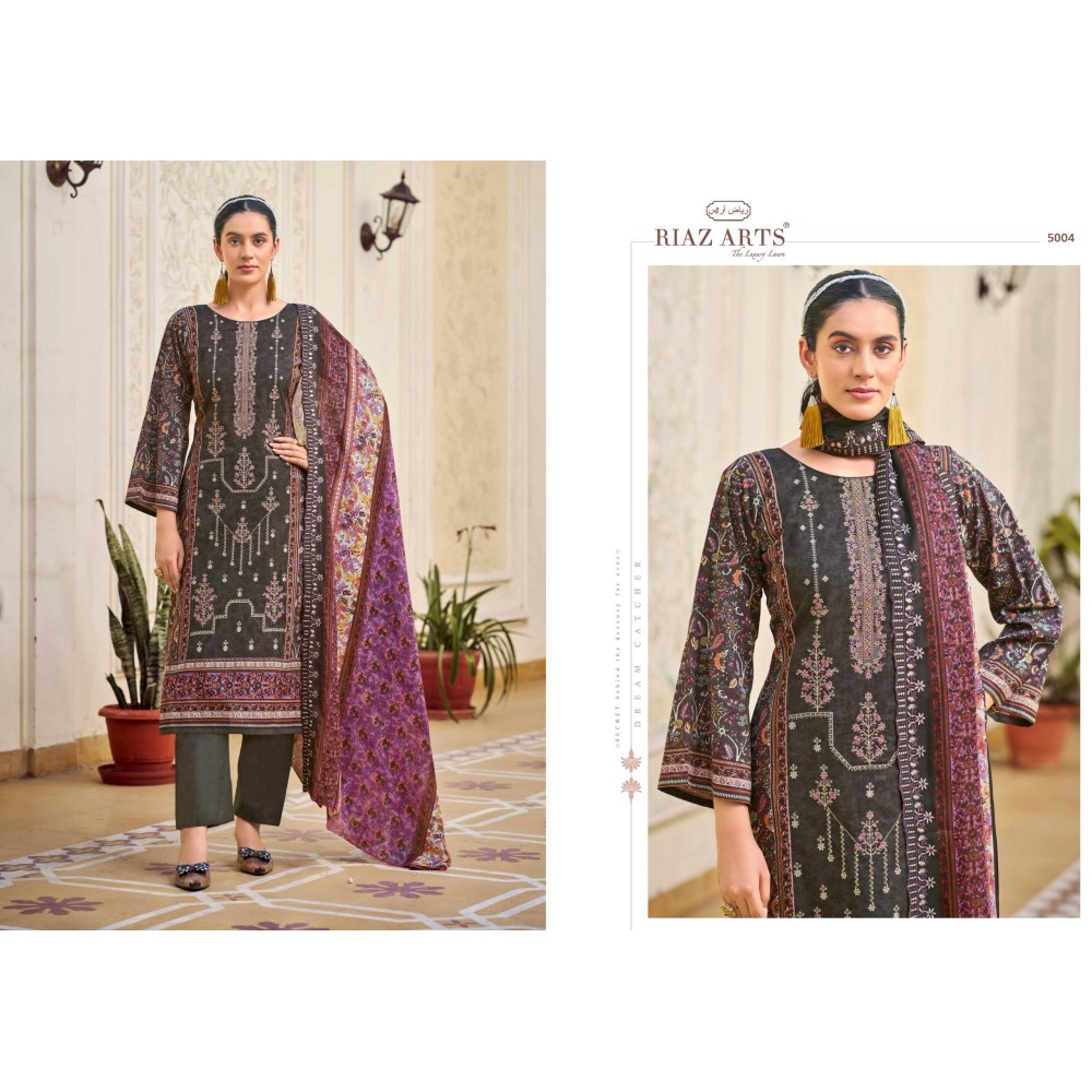CHEVRON RIAZ ARTS  (Cotton Dupatta)