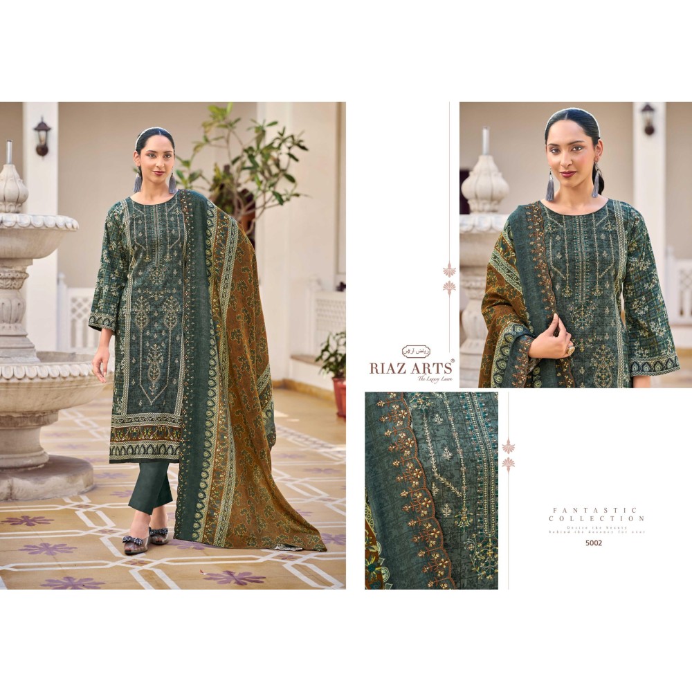 CHEVRON RIAZ ARTS  (Cotton Dupatta)