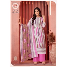 COOL COOL HARSHIT ALOK SUITS (Cotton Dupatta)