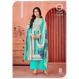 COOL COOL HARSHIT ALOK SUITS (Cotton Dupatta)