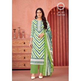 COOL COOL HARSHIT ALOK SUITS (Cotton Dupatta)