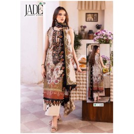 CRIMSON EXCLUSIVE HEAVY LAWN COLLECTION VOL 11 JADE (Cotton Dupatta)