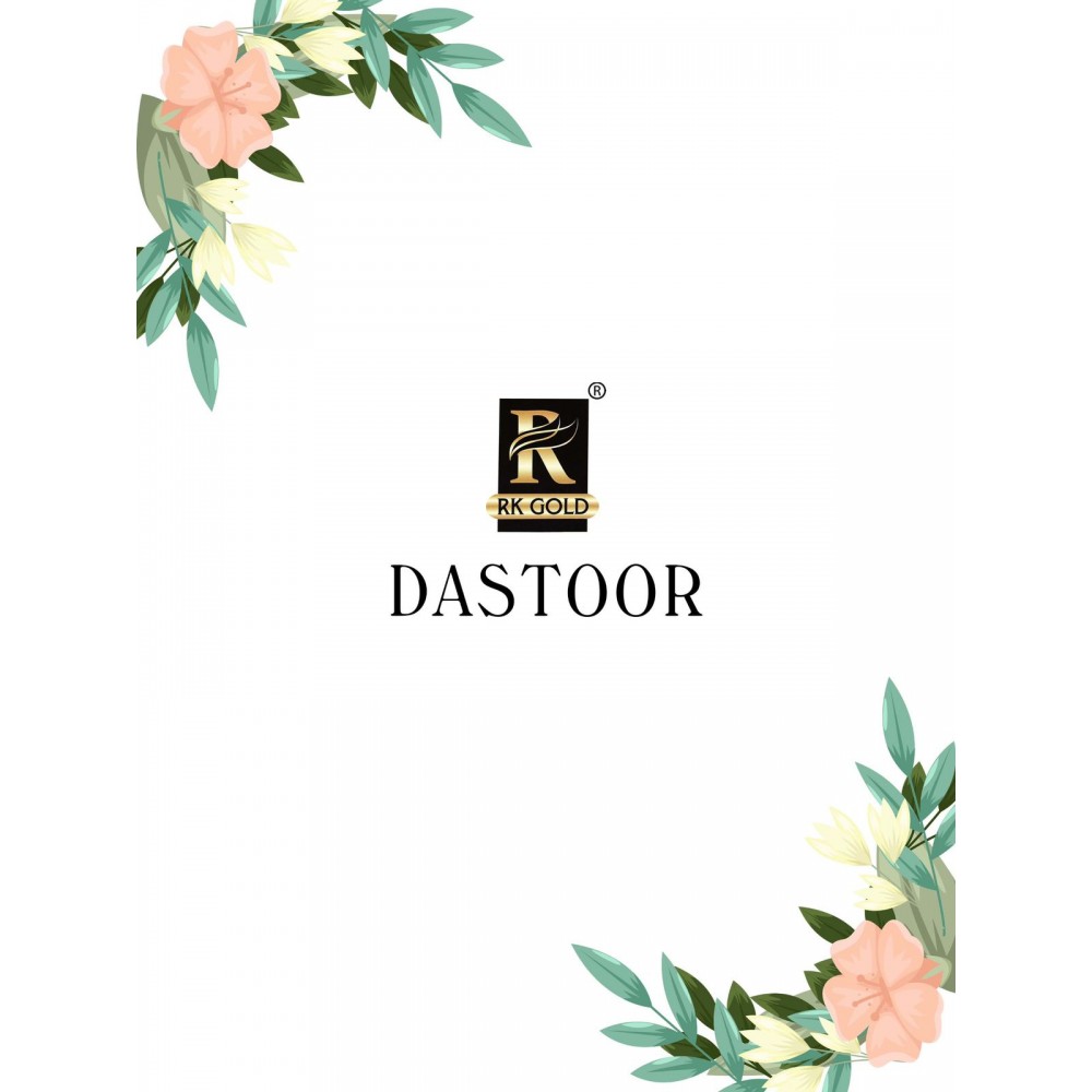 DASTOOR VALVET RK GOLD (Winter Collection)