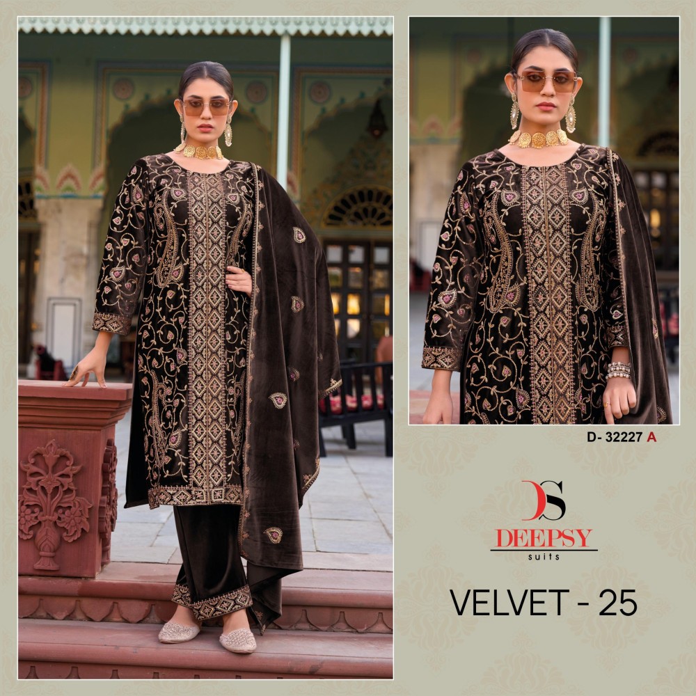 DEEPSY D 32227 ABCD VELVET (Winter Collection)