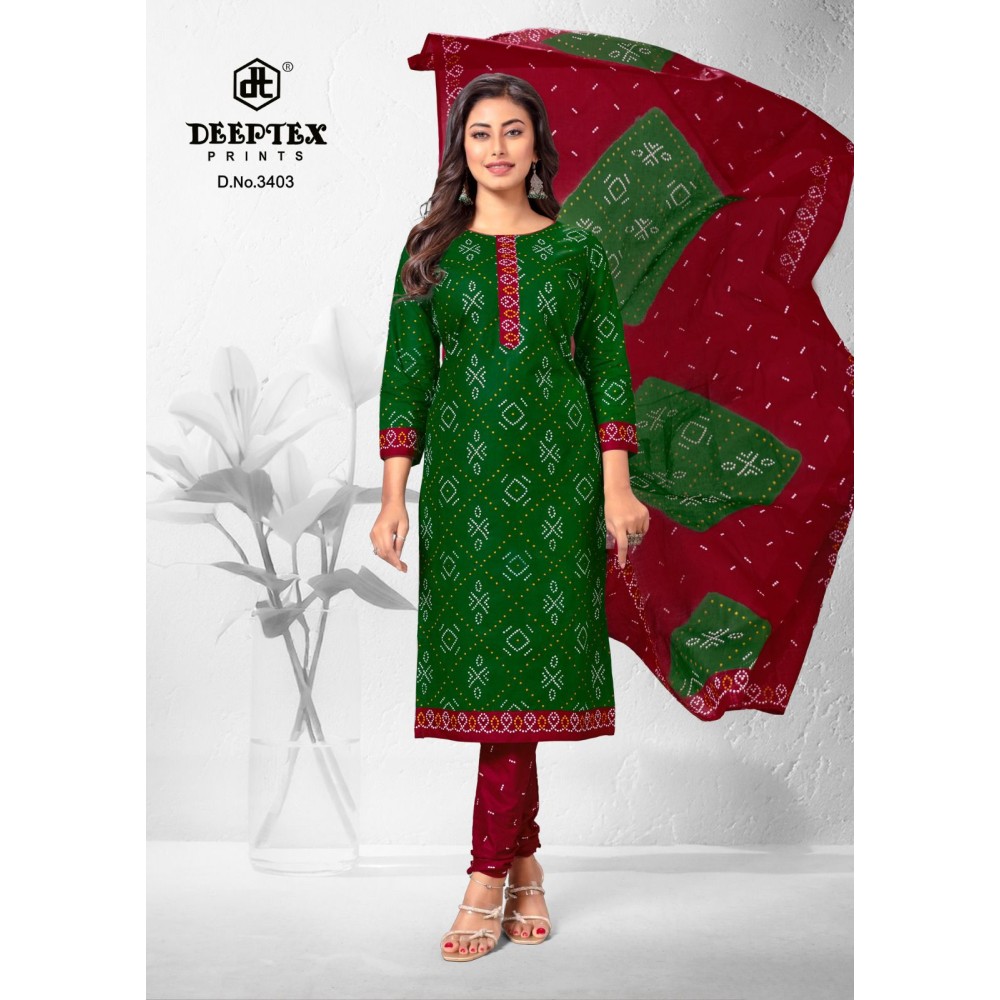 DEEPTEX BATIK PLUS 34 CHUNRI (Cotton Dupatta) 
