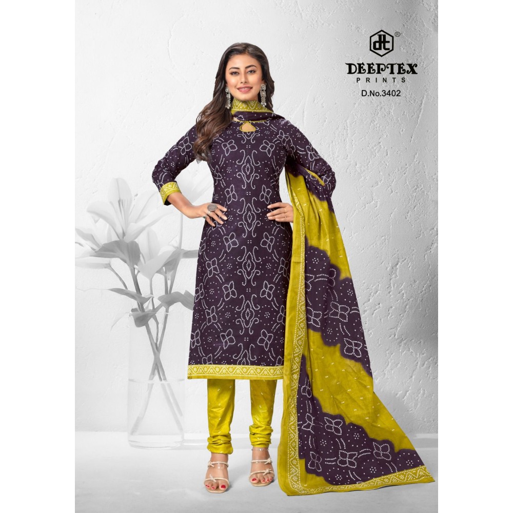 DEEPTEX BATIK PLUS 34 CHUNRI (Cotton Dupatta) 