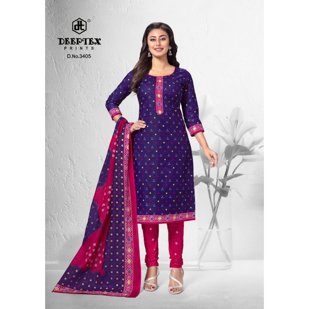 DEEPTEX BATIK PLUS 34 CHUNRI (Cotton Dupatta) 