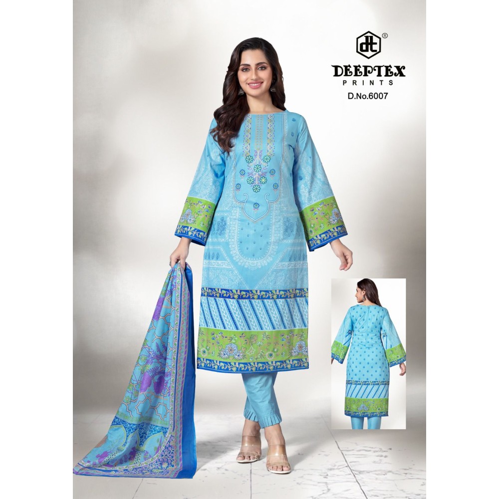 DEEPTEX ROOHI ZARA VOL 06 (Cotton Dupatta) 