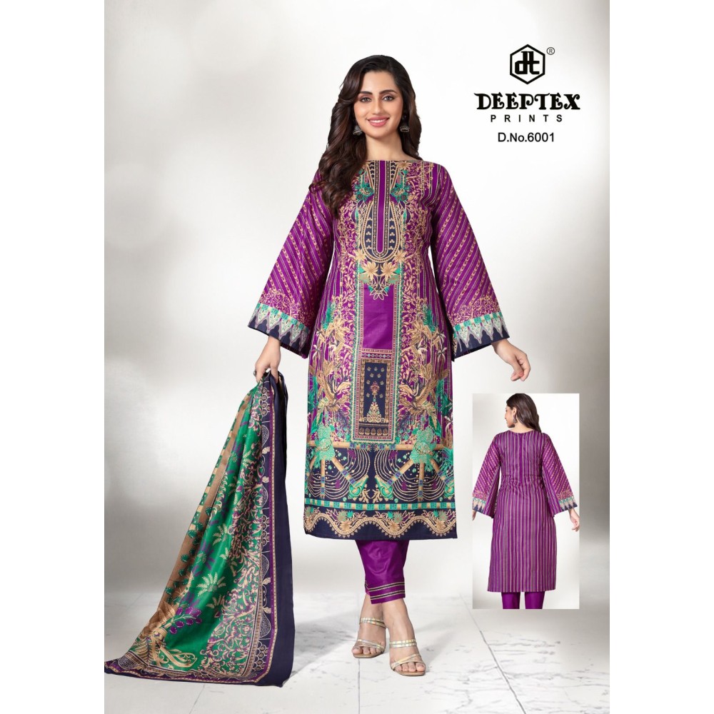 DEEPTEX ROOHI ZARA VOL 06 (Cotton Dupatta) 