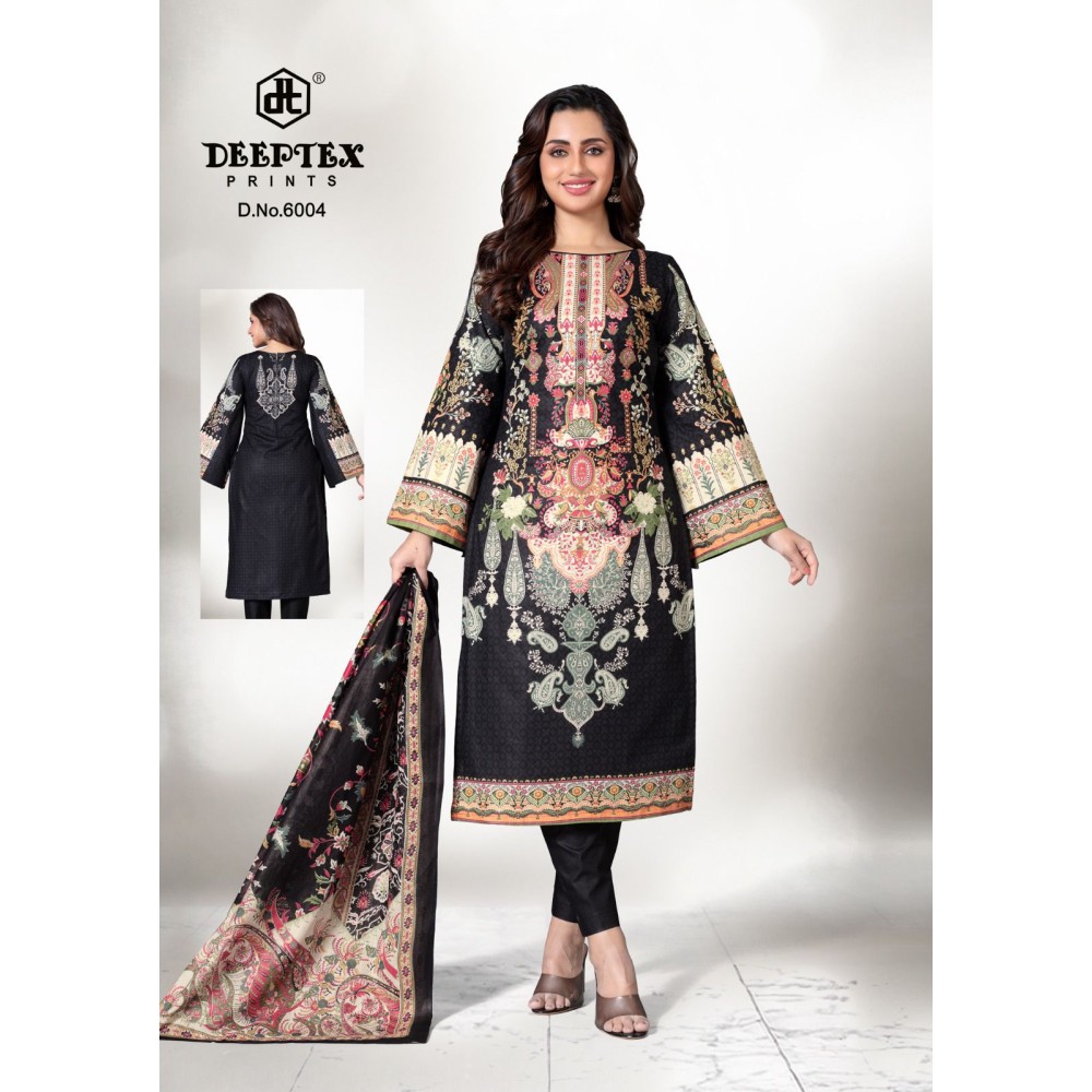 DEEPTEX ROOHI ZARA VOL 06 (Cotton Dupatta) 