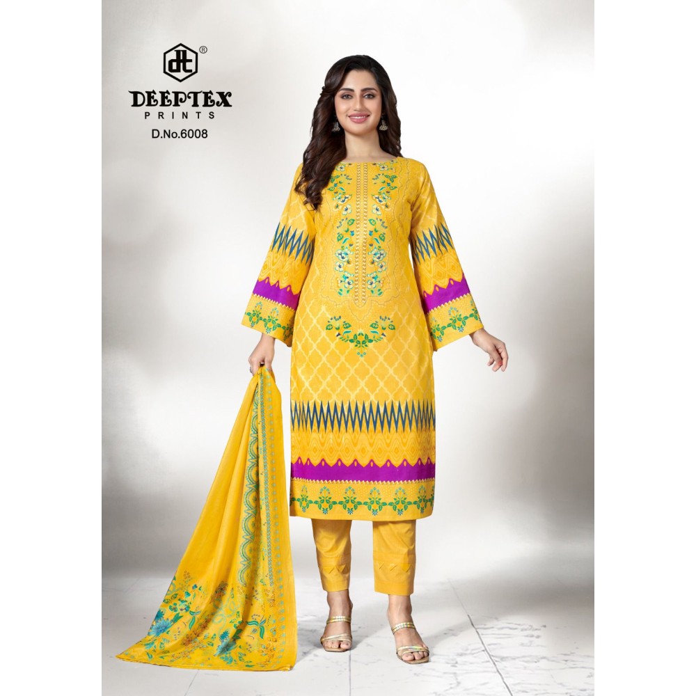 DEEPTEX ROOHI ZARA VOL 06 (Cotton Dupatta) 