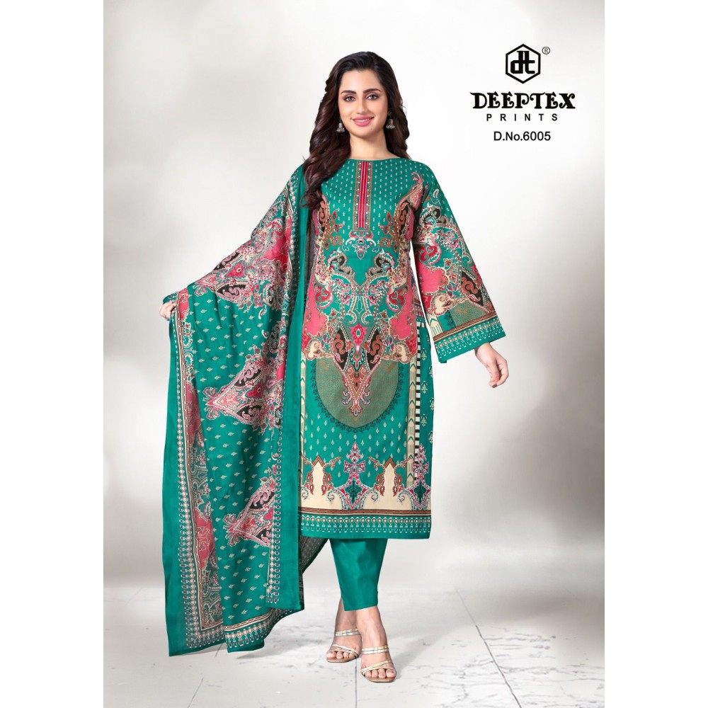 DEEPTEX ROOHI ZARA VOL 06 (Cotton Dupatta) 