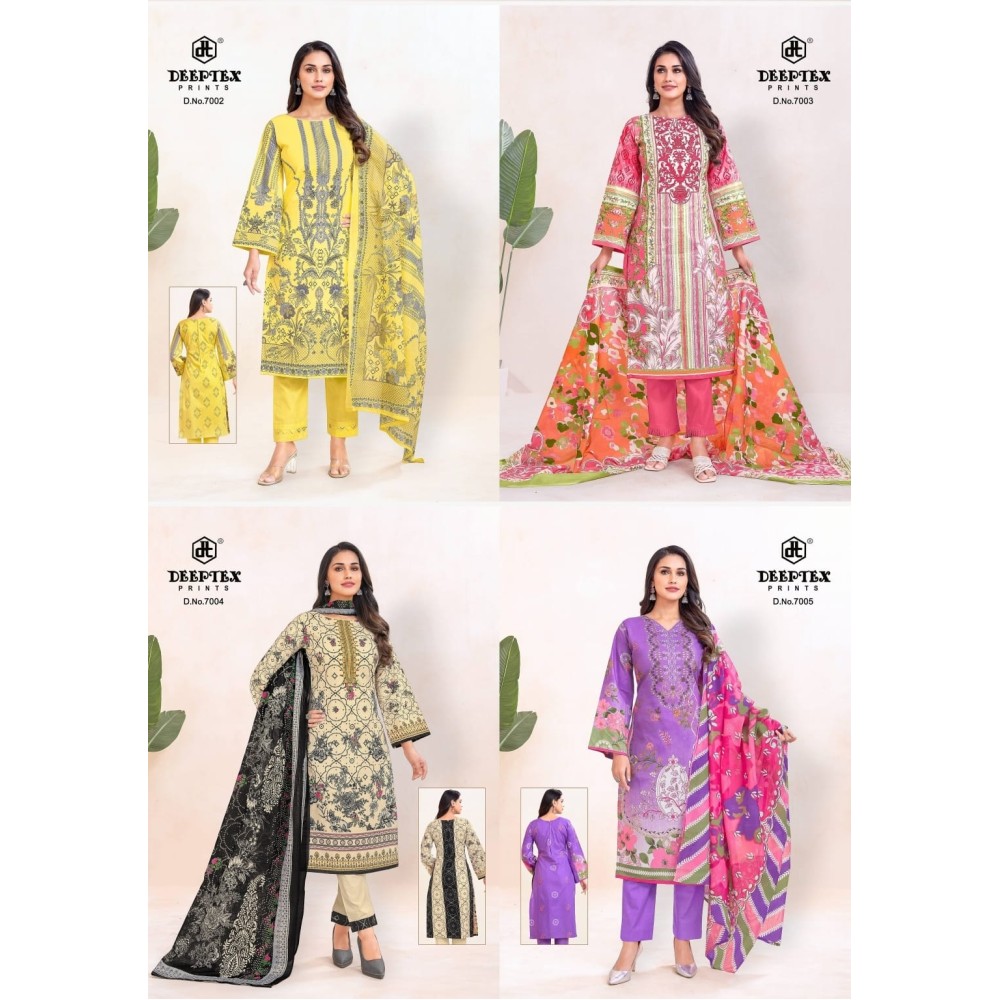 DEEPTEX ROOHI ZARA VOL 07 (Cotton Dupatta) 