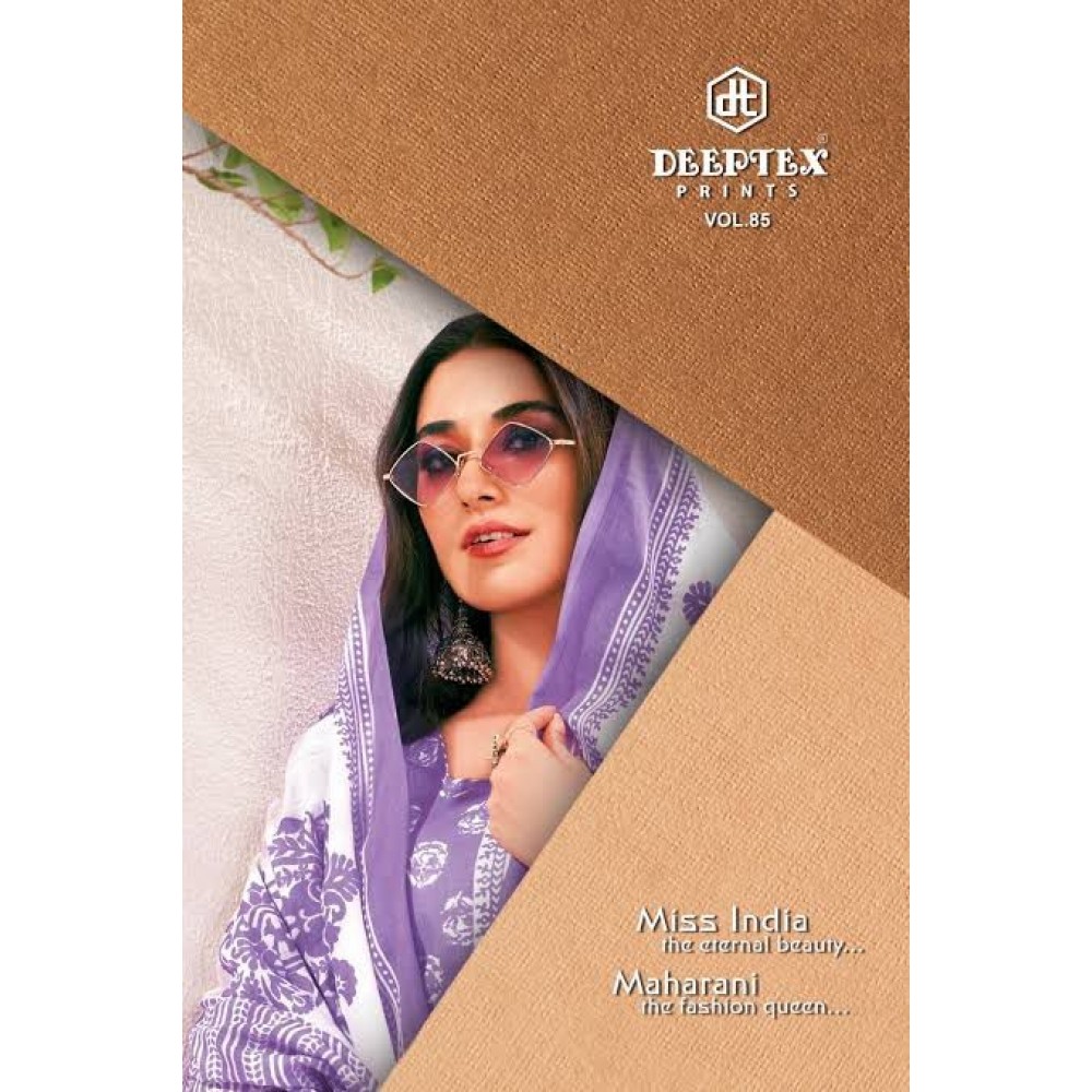 DEEPTEX VOL 85 (Cotton Dupatta) MAHARANI