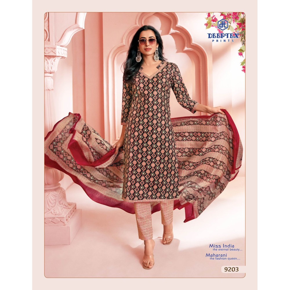 DEEPTEX VOL 92 (Cotton Dupatta) MAHARANI