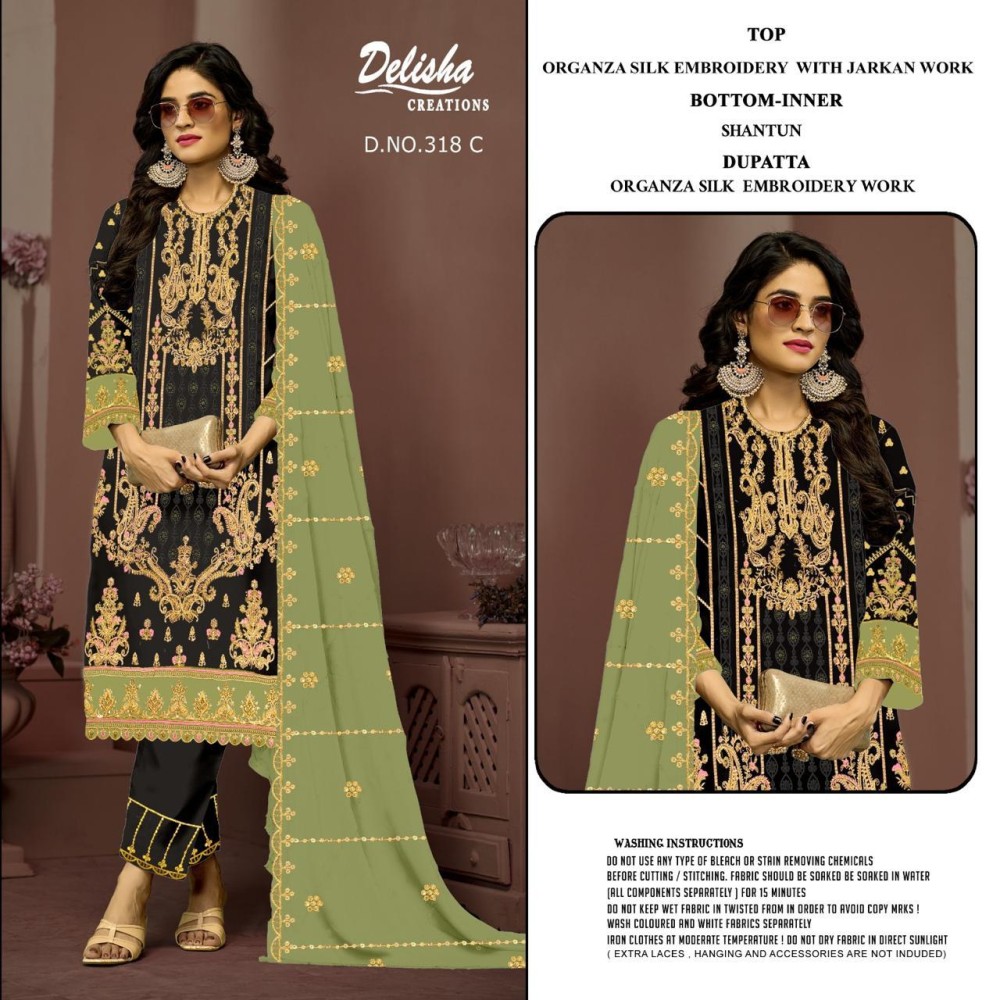 DELISHA D 318 ORGANZA