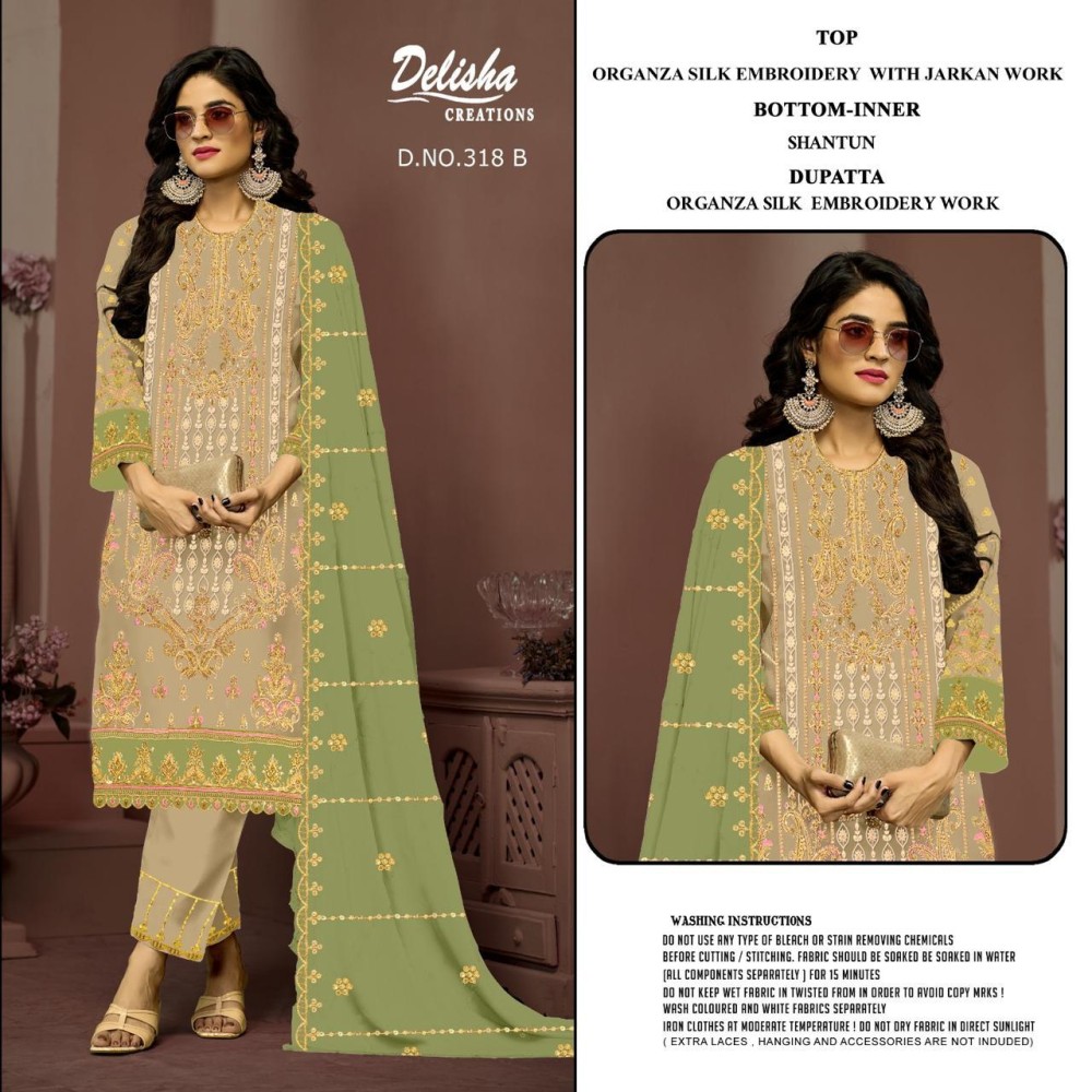 DELISHA D 318 ORGANZA