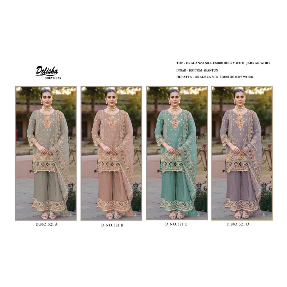 DELISHA D 321 ORGANZA