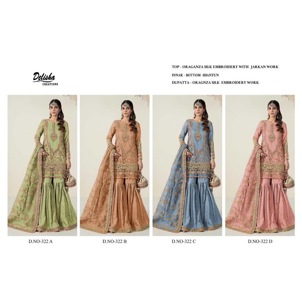 DELISHA D 322 ORGANZA