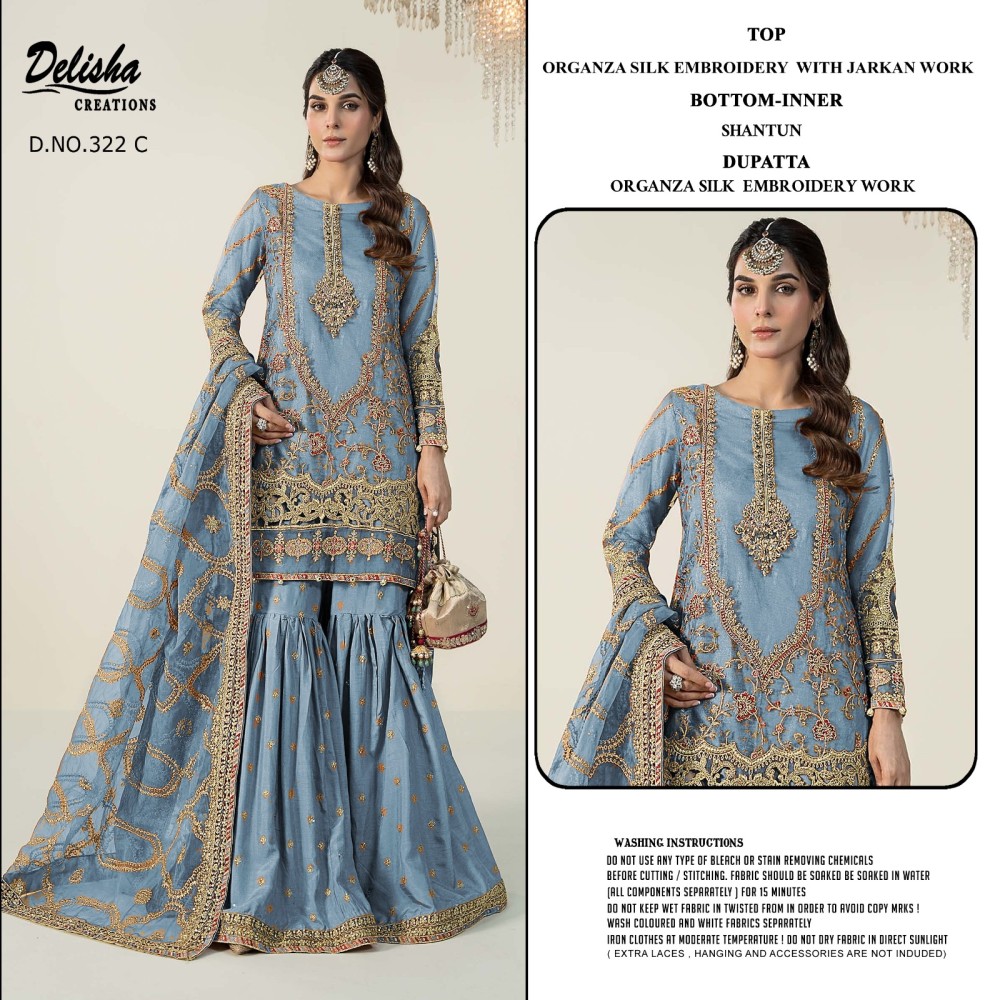 DELISHA D 322 ORGANZA