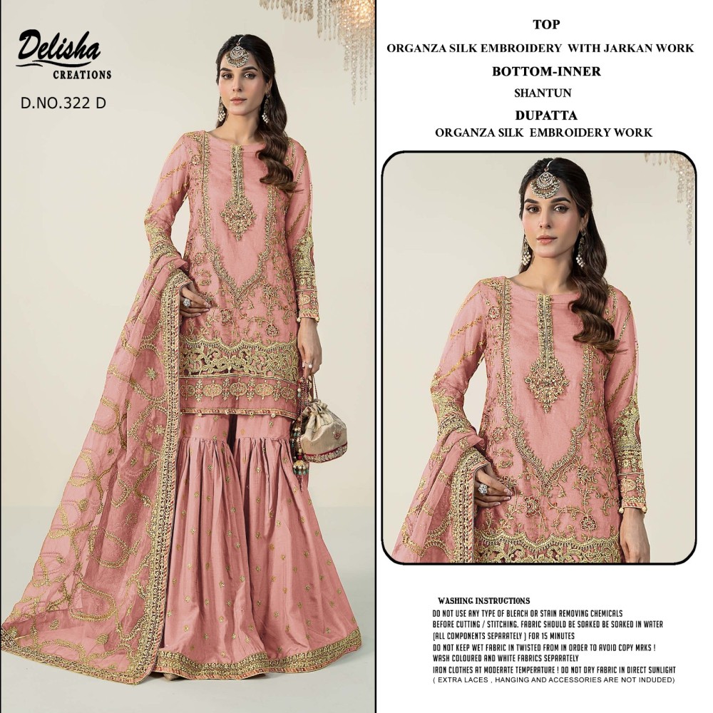 DELISHA D 322 ORGANZA