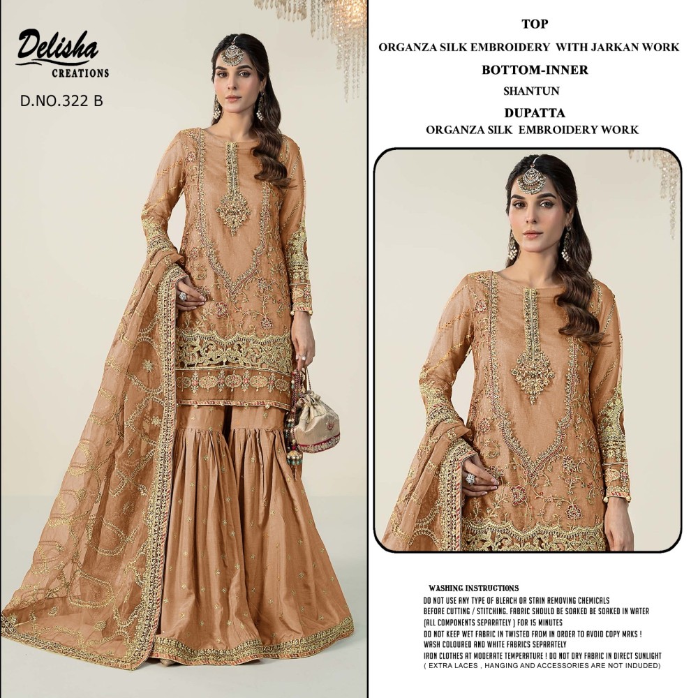 DELISHA D 322 ORGANZA
