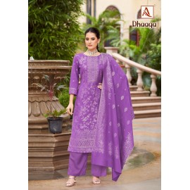 DHAAGA ALOK SUITS (Winter Collection)