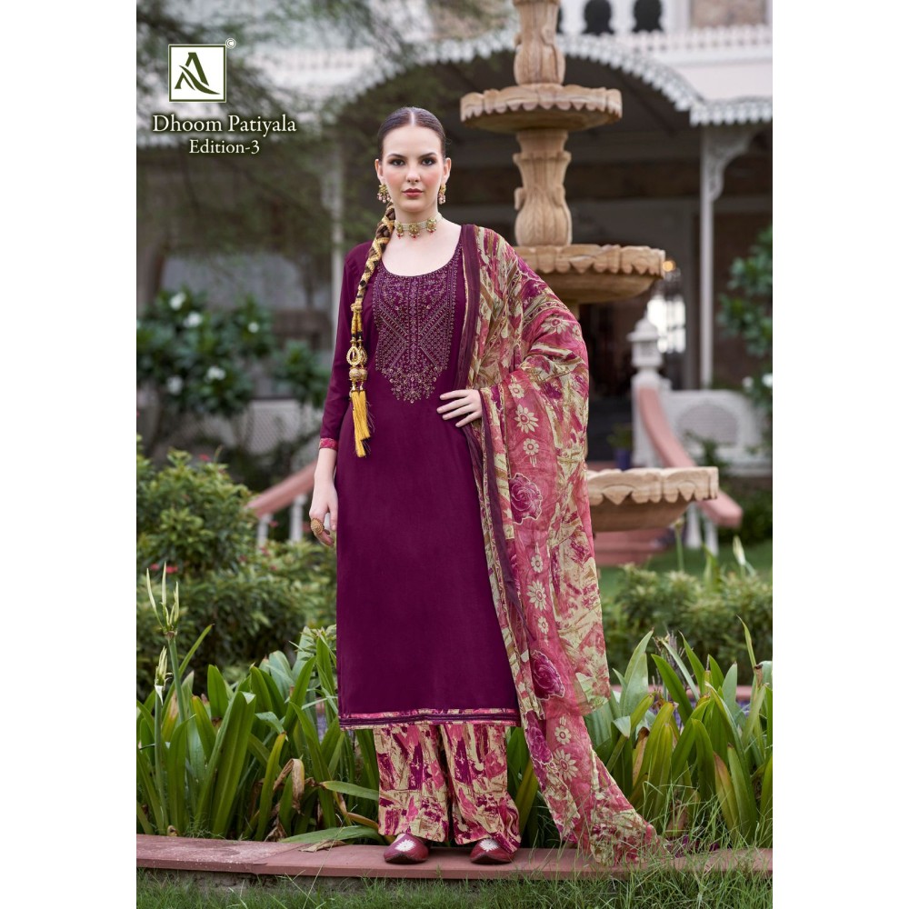 DHOOM PATIYALA 3 ALOK SUITS