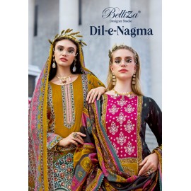 DIL-E-NAGMA BELLIZA (Cotton Dupatta)