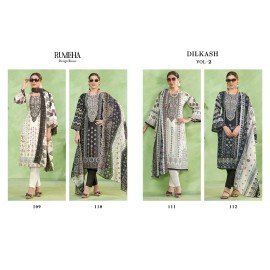 DILKASH VOL 2 RUMEHA (cotton Dupatta)
