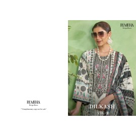 DILKASH VOL 2 RUMEHA (cotton Dupatta)