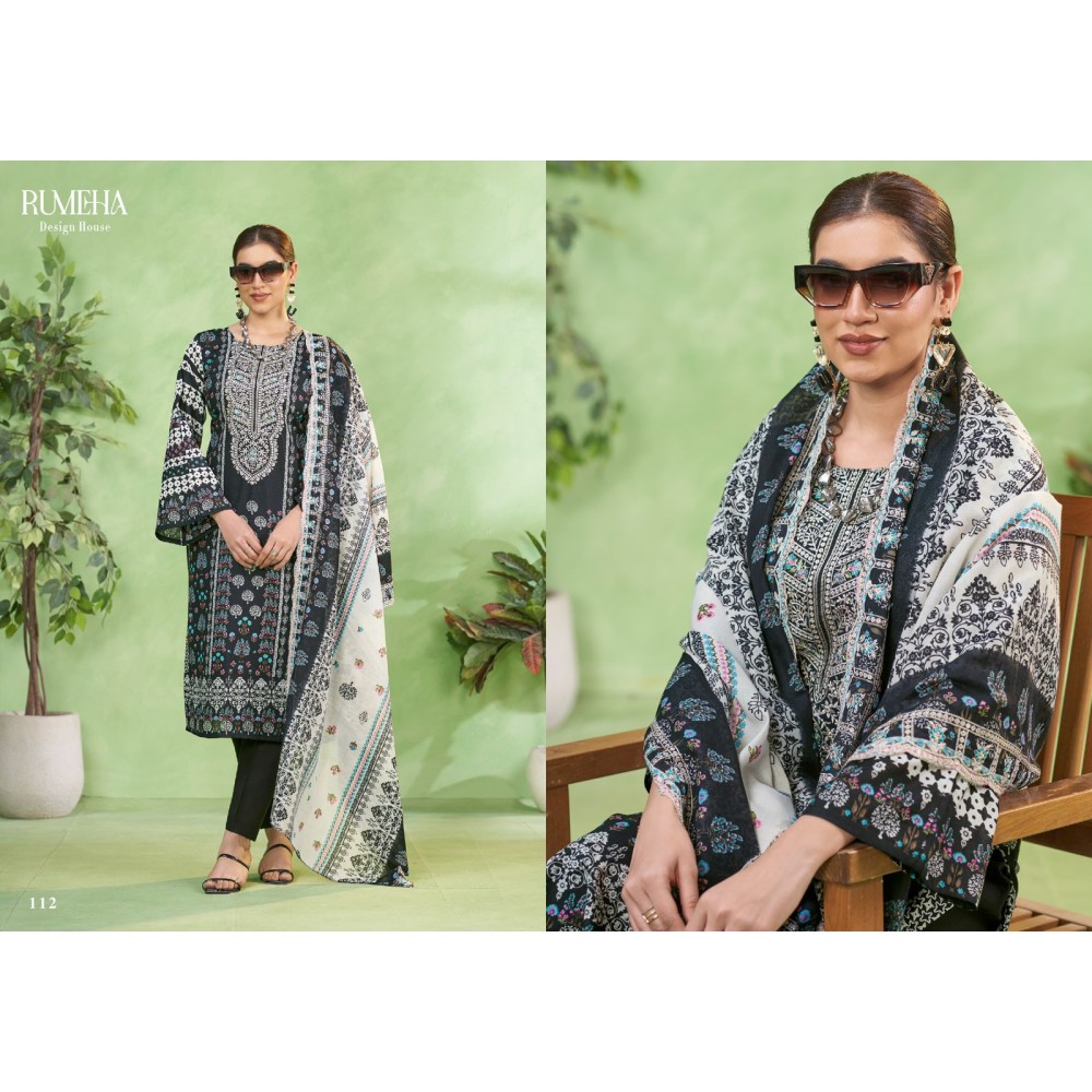 DILKASH VOL 2 RUMEHA (cotton Dupatta)