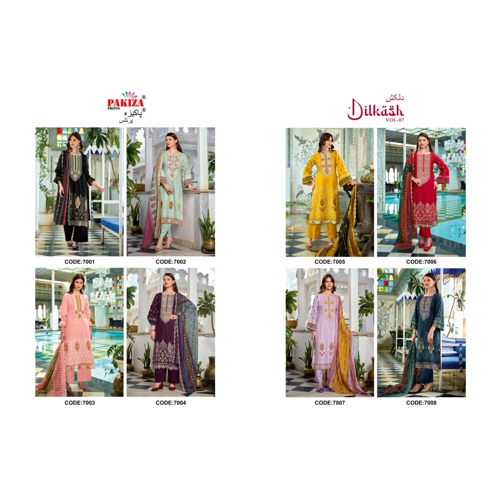 DILKASH VOL 7 PAKIZA (Cotton Dupatta)