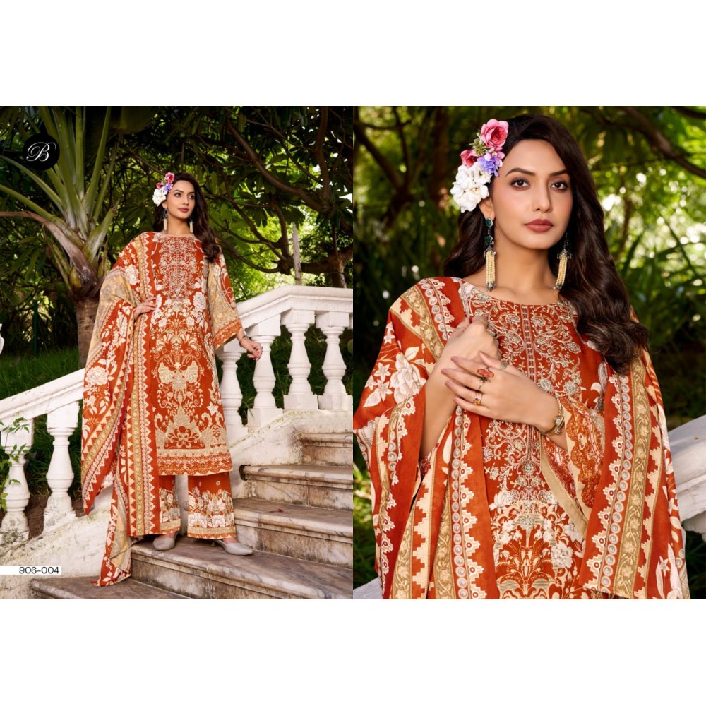 DILSHAD VOL 5 BELLIZA (Cotton Dupatta)