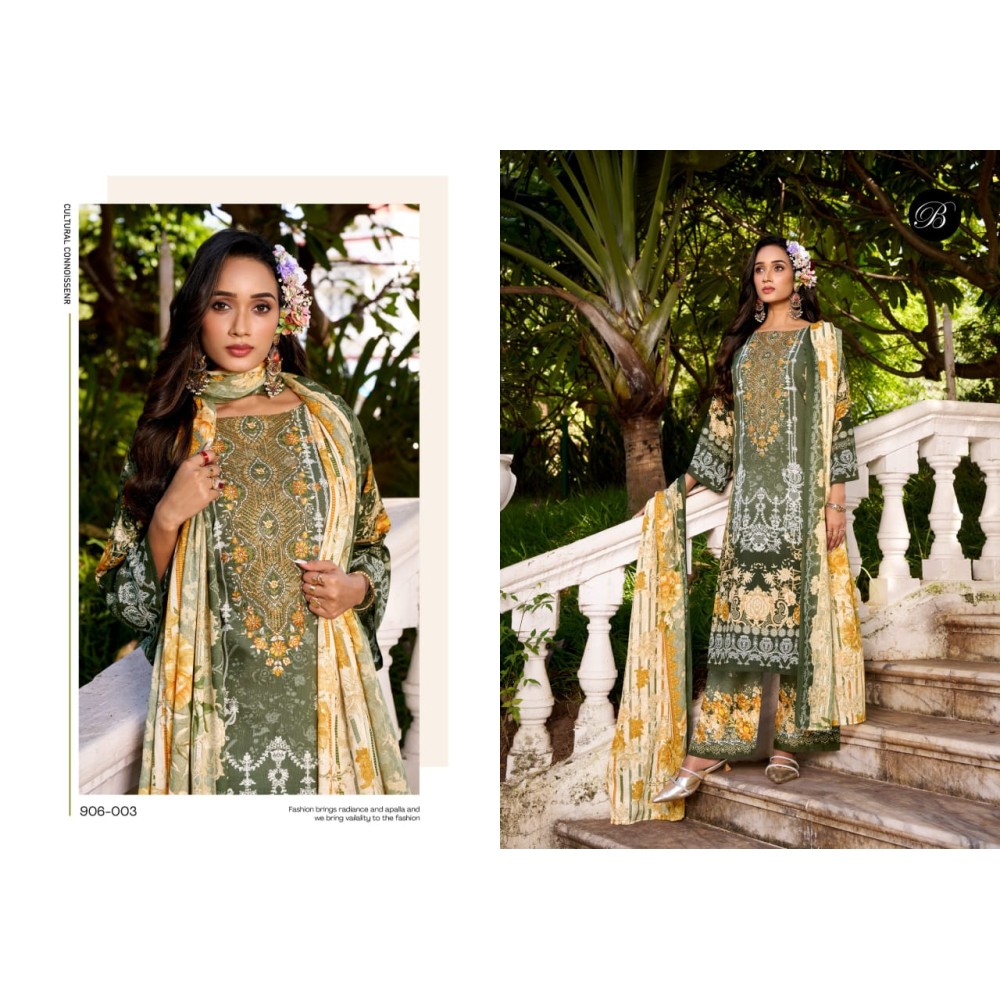 DILSHAD VOL 5 BELLIZA (Cotton Dupatta)