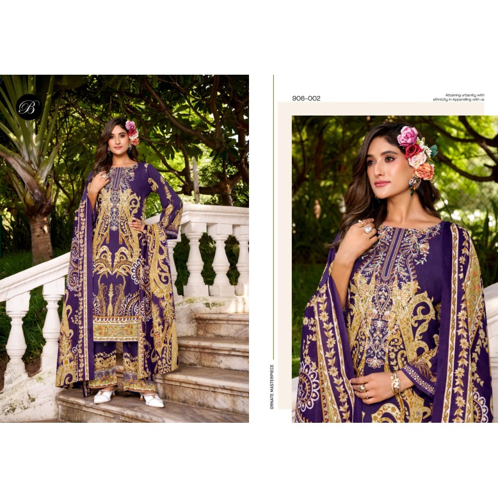 DILSHAD VOL 5 BELLIZA (Cotton Dupatta)