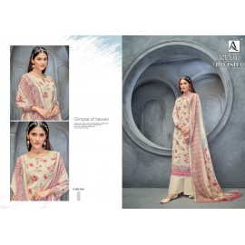 DIVISHAA ALOK SUITS (Cotton Dupatta)