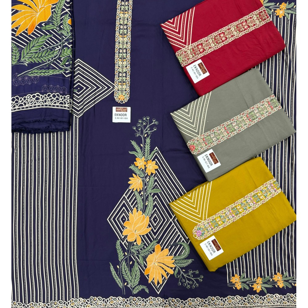 EKNOOR VRAJKALA 601-604 MUMTAZ (winter Collection)