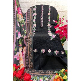 ELAAN 25 VOL 2 LUXURY LAWN COLLECTION AFROZEH (Cotton Dupatta)