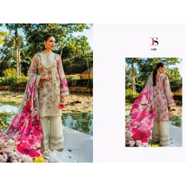 ELAF CHIKANKARI PREMIUM LAWN 25 DEEPSY SUITS (Chiffon Dupatta)