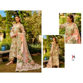 ELAF CHIKANKARI PREMIUM LAWN 25 DEEPSY SUITS (Chiffon Dupatta)